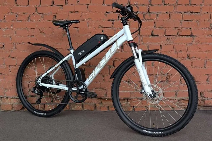 Электровелосипед женский 26" Spelli E-SX2000 500W/15Ah (универсальный велосипед)