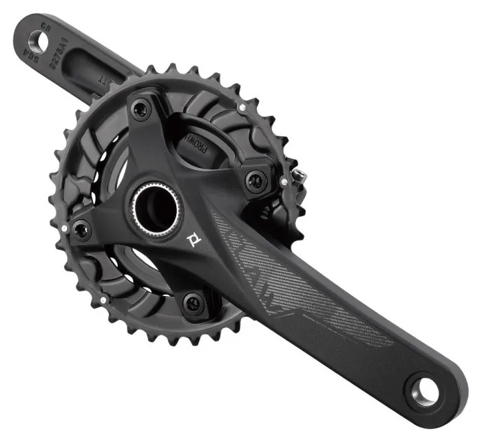 Комплект шатунів PROWHEEL CLAW-501-TT (11S) 175mm, 36/26T black