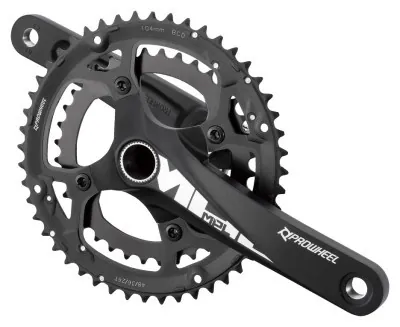 Комплект шатунов PROWHEEL MPL-751-TT (9S) 170mm, 48/36т black