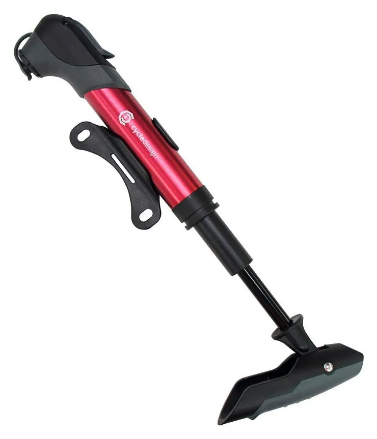 Насос для велосипедів Cycledesign SIMPLE Black/red (PP0026) (black/red)