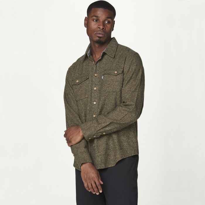 Picture Organic рубашка Lewell oak buff L, укр, укр