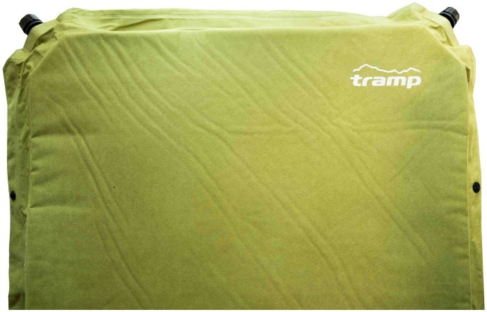 Коврик самонадувний Tramp комфорт зі можливістю зістібання olive 190х65х9 UTRI-016, укр, укр