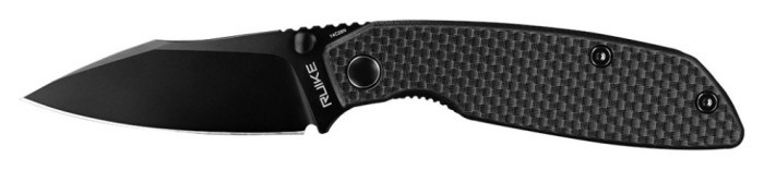 Ніж складаний туристичний Ruike P746-CB2, (8 см) 14C28N / G10 чорний