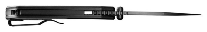 Ніж складаний туристичний Ruike P746-CB2, (8 см) 14C28N / G10 чорний