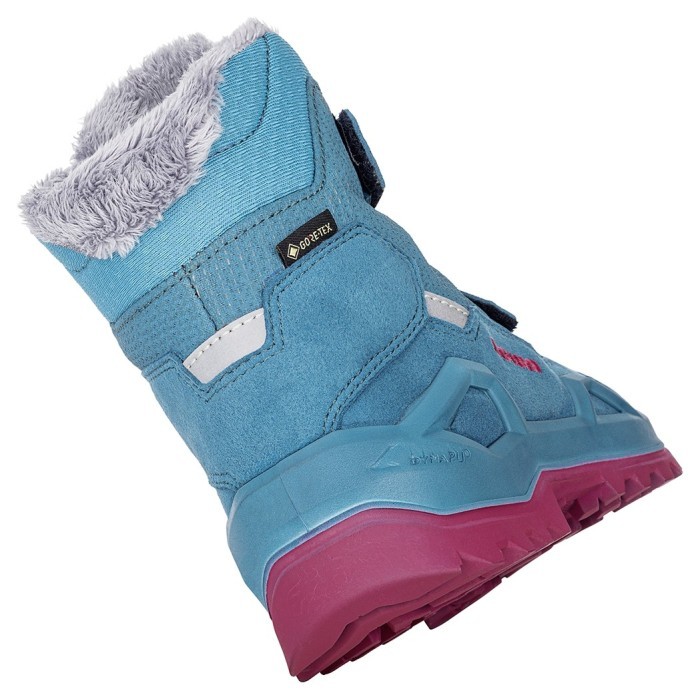 LOWA ботинки Milo Evo GTX MID Jr turquoise-fuchsia 35.0