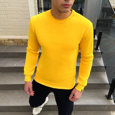 Свитшот мужской однотонный Pobedov 007 ЗИМА