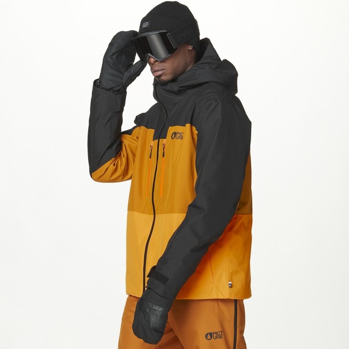 Picture Organic куртка лыжная Picture Object 2025 black-honey carrot M