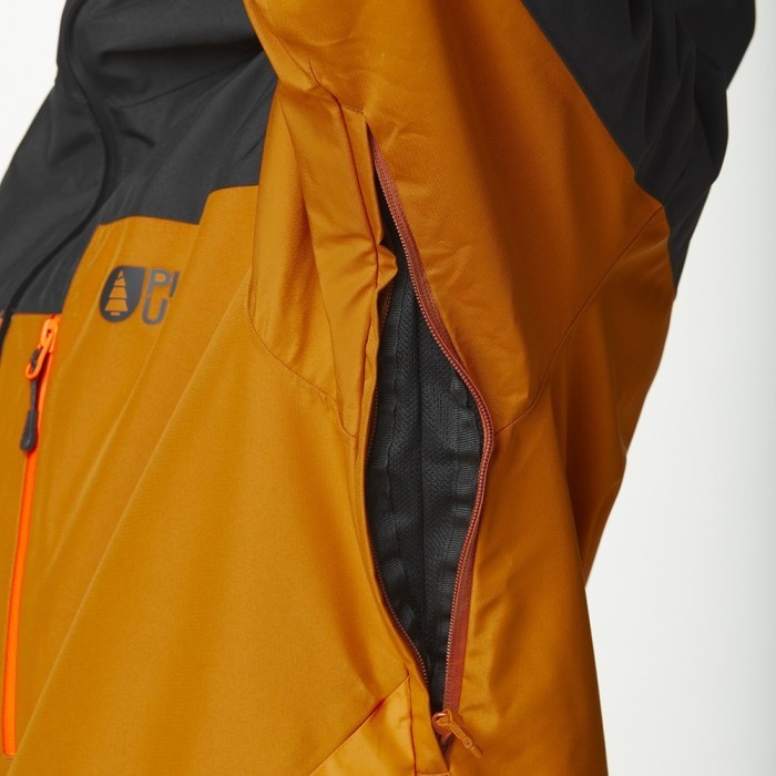 Picture Organic куртка лыжная Picture Object 2025 black-honey carrot M