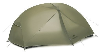 Намет надлегкий двомісний Naturehike Mongar Hiking Tent Pro CNK2550WS037, 20D, зелений
