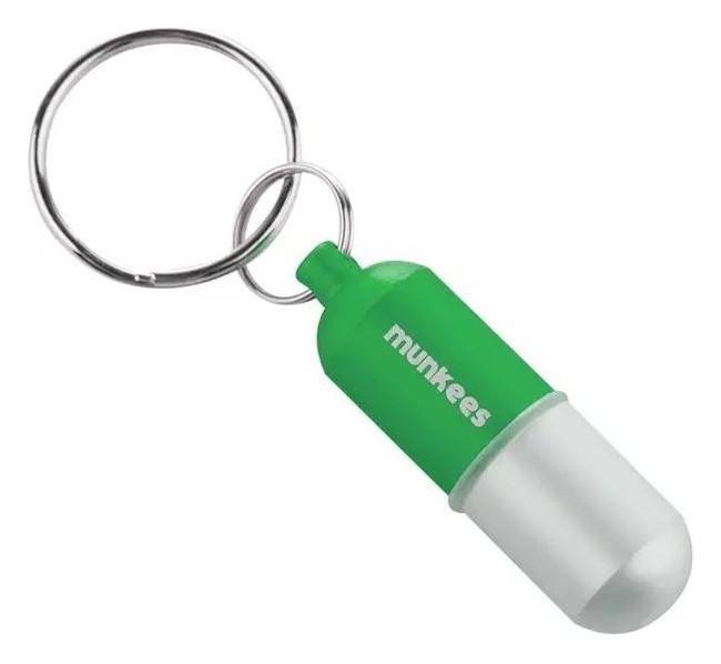 Munkees 3625 брелок Waterproof Capsule Small grass green, укр, укр