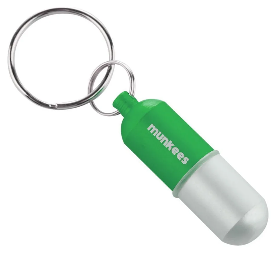 Munkees 3625 брелок Waterproof Capsule Small grass green (3625-GG)
