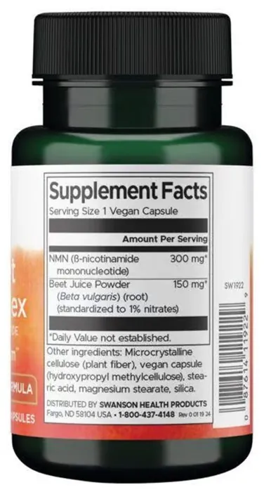 NMN + Beet Root Complex - 30 vcaps