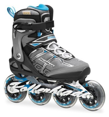Роликовые коньки для взрослых Rollerblade MACROBLADE 84 ALU W 36.5 (6US) 230мм Black/light blue (07356100 821)