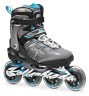 Роликові коньки для дорослих Rollerblade MACROBLADE 84 ALU W 36.5 (6US) 230мм Black/light blue (07356100 821), укр