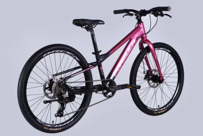 Велосипед AL 24" Formula F-1 DD CS рама-11" розово-черный 2026