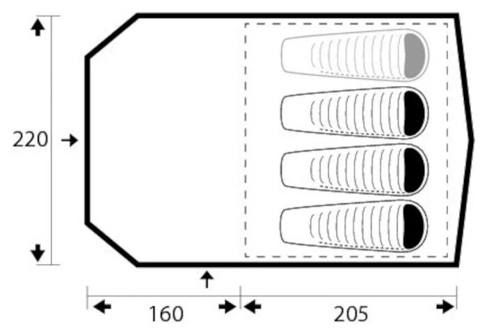 Палатка Trimm Eagle II
