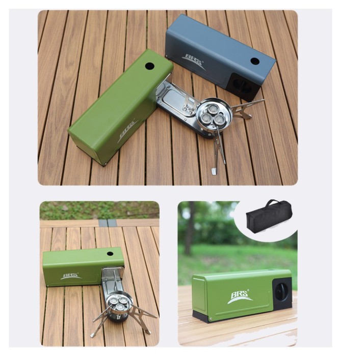 Газовий пальник BRS-97 зелений