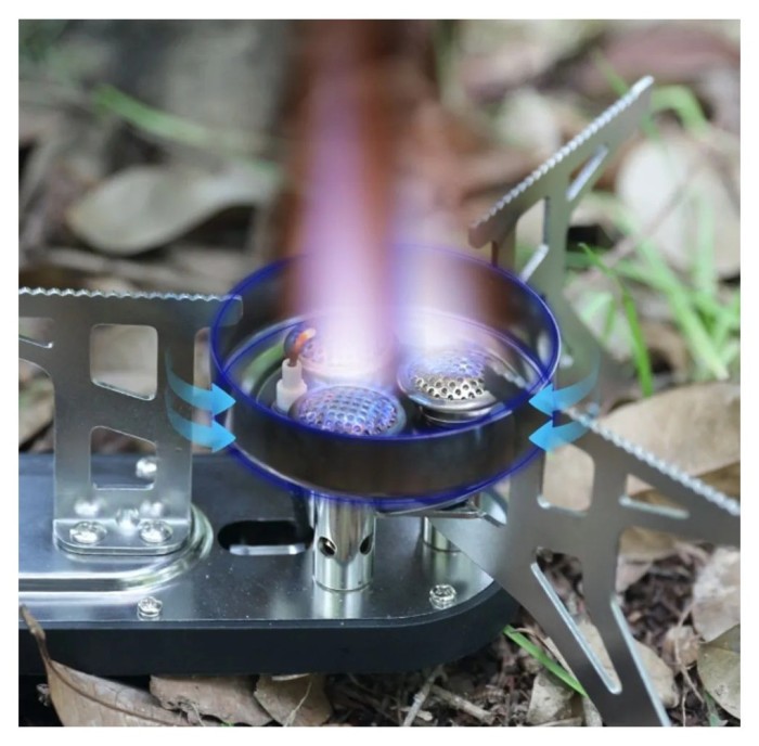 Газовий пальник BRS-97 зелений, укр, укр