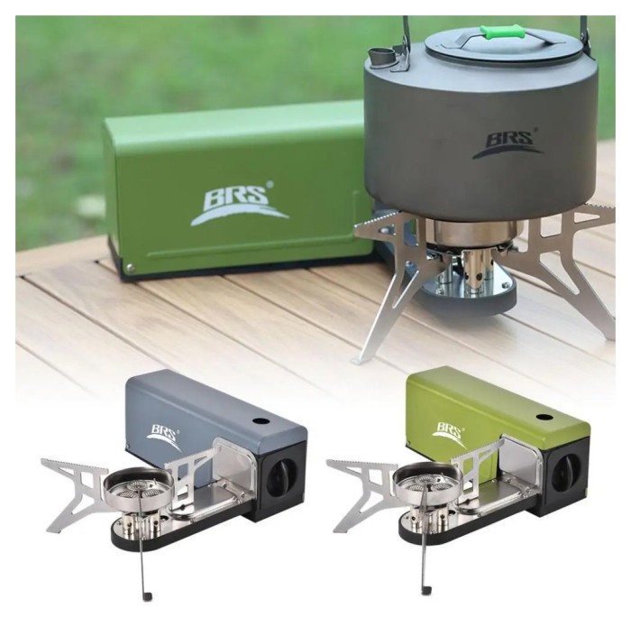 Газовий пальник BRS-97 зелений, укр, укр