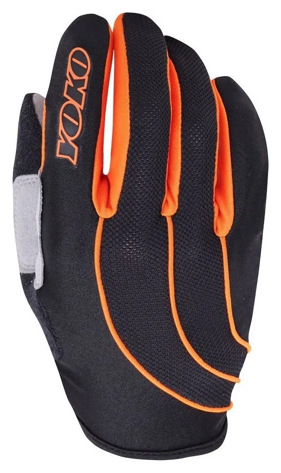 Перчатки для дорослих Yoko YBG 30.1 LONG FINGER MEN 8″ Black/orange (36062) (black, orange)