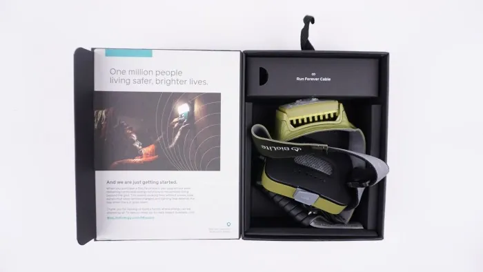 Ліхтар налобний BioLite Headlamp, Midnight Grey, 750 люмен