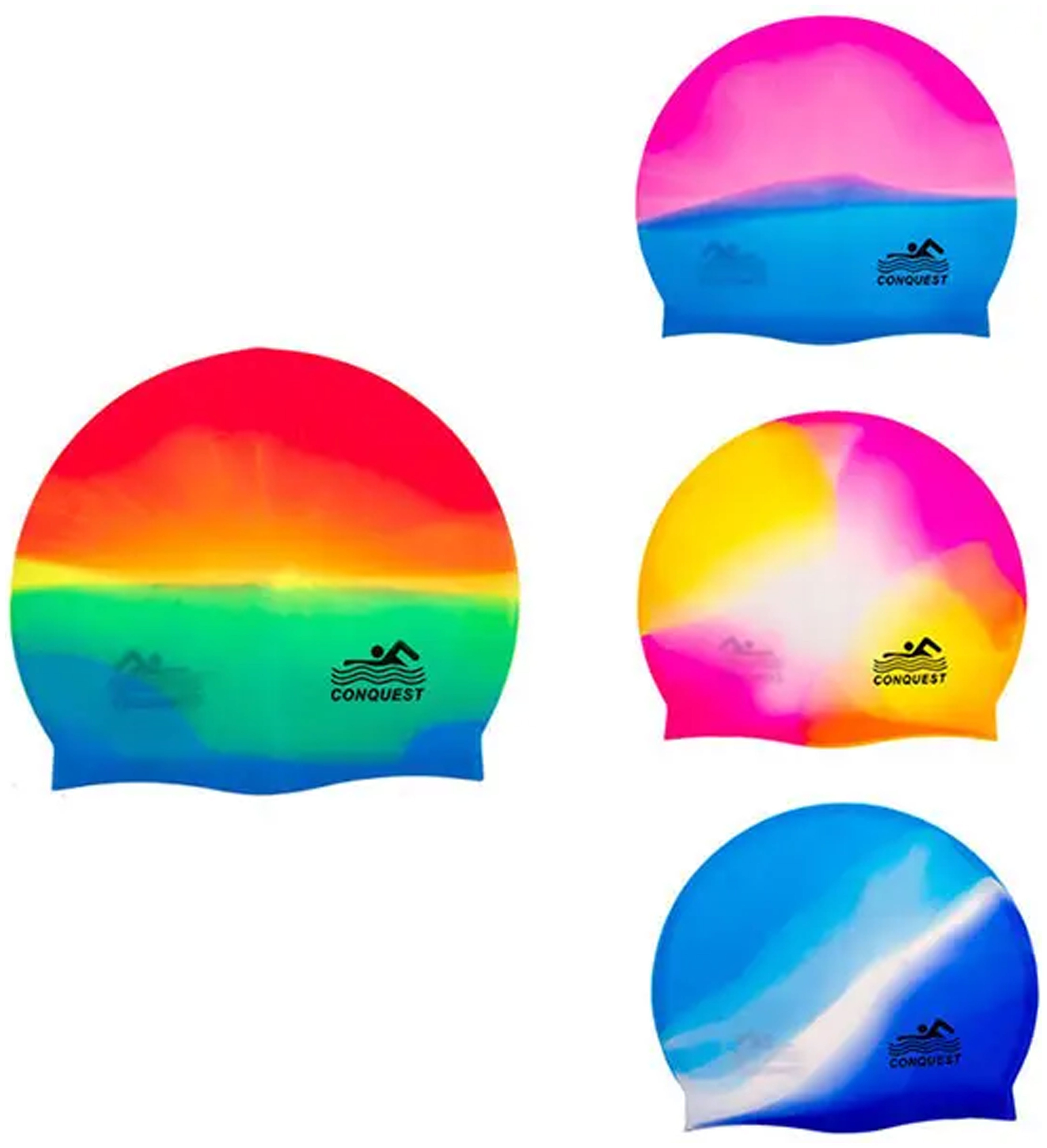 Шапка для плавания conguest (8882) Bavar Sport