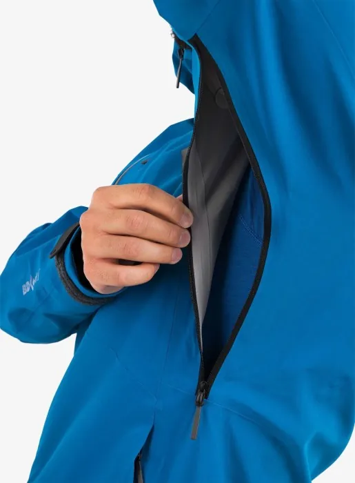 Горнолыжная мужская мембранная куртка Black Diamond Recon Stretch Ski Shell, S - Black