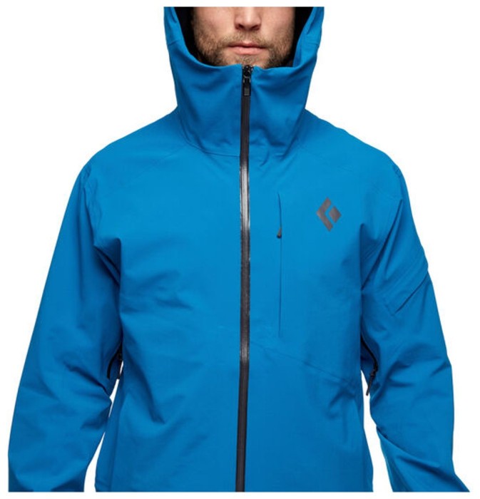 Горнолыжная мужская мембранная куртка Black Diamond Recon Stretch Ski Shell, S - Black