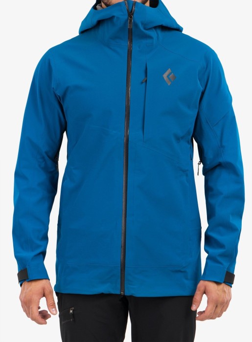 Горнолыжная мужская мембранная куртка Black Diamond Recon Stretch Ski Shell, S - Black