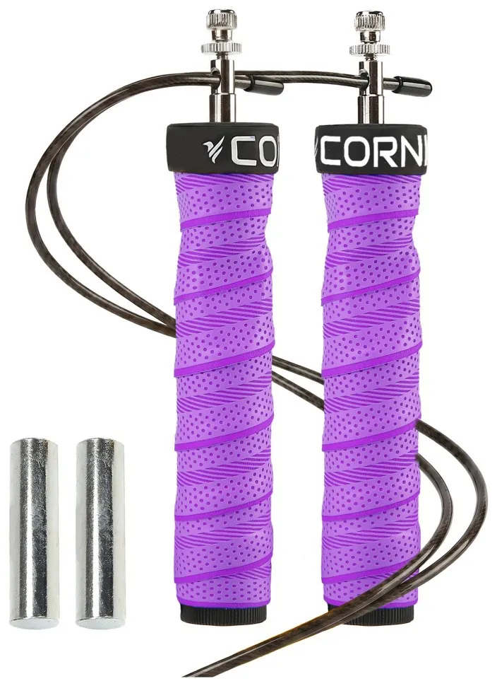 Скакалка швидкісна для кросфіту Cornix Speed Rope Pro XR-0523 Violet (LFXR-0523)
