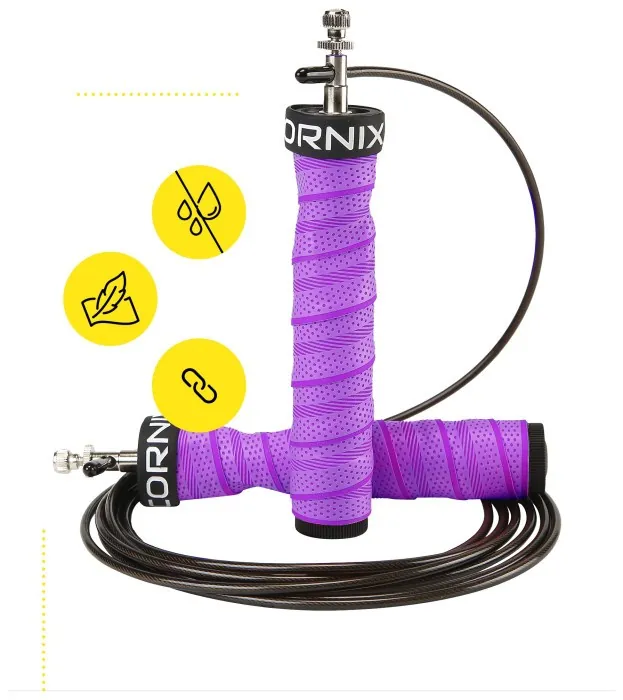 Скакалка скоростная для кроссфита Cornix Speed Rope Pro XR-0523 Violet