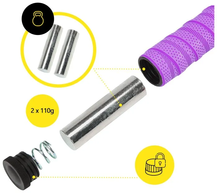 Скакалка скоростная для кроссфита Cornix Speed Rope Pro XR-0523 Violet
