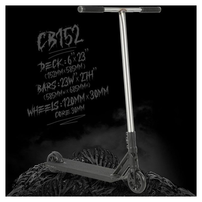 Трюковый самокат Triad Cursed 5.1" x 21"