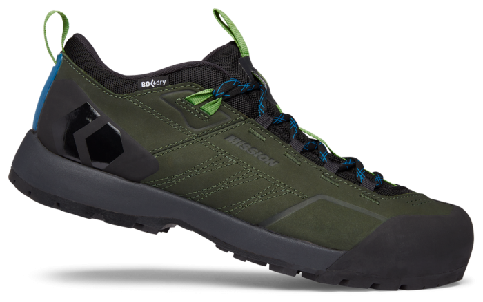 Кросівки чоловічі Black Diamond M Mission LTHR LW WP, Cypress/Black