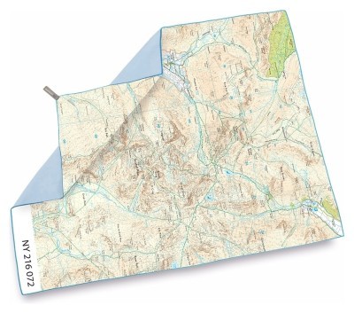 Полотенце Lifeventure Soft Fibre Printed Scafell Pike Giant