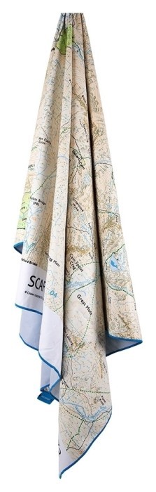 Полотенце Lifeventure Soft Fibre Printed Scafell Pike Giant