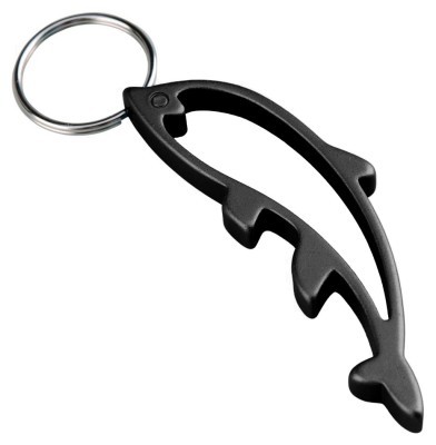 Munkees 3440 брелок-открывалка Dolphin black