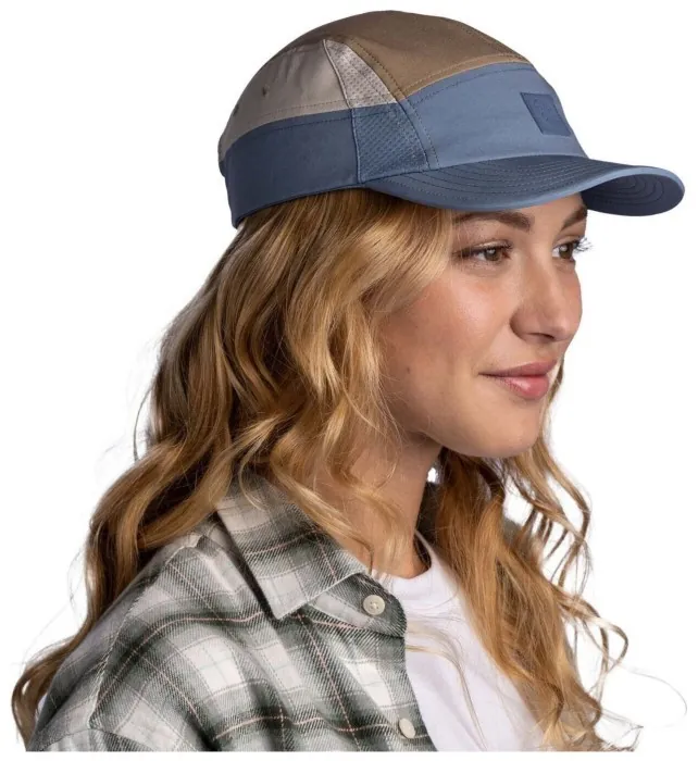 Кепка Buff 5 Panel Go Cap, Domusi Steel, S/M