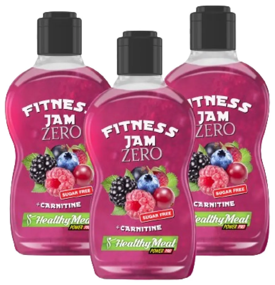Fitnes Jam Sugar Free + L Carnitine - 200g Forest Fruit