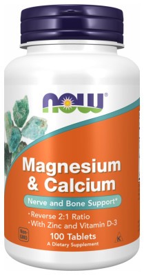 Magnesium & Calcium 2:1 Ratio - 100 tabs