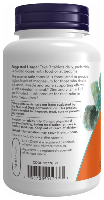 Magnesium & Calcium 2:1 Ratio - 100 tabs