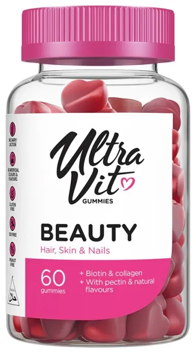 Beauty Hair Skin Nails - 60 gummies, укр, укр