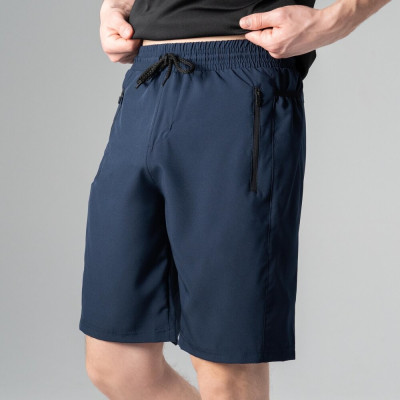 Летние мужские шорты Slavni темно-синие, Повседневные шорты Slavni Breeze темно-синие