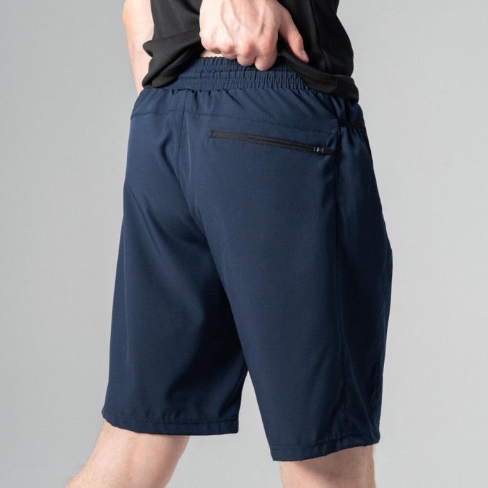 Летние мужские шорты Slavni темно-синие, Повседневные шорты Slavni Breeze темно-синие