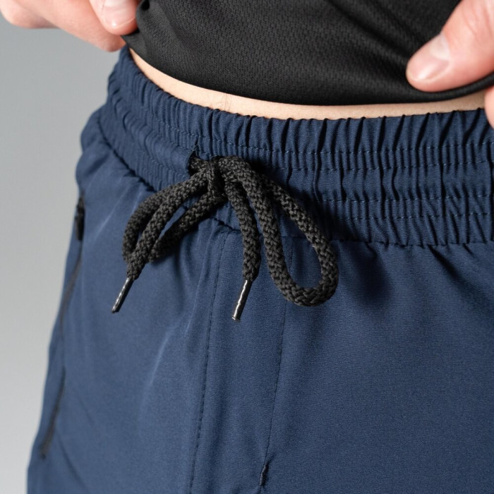 Летние мужские шорты Slavni темно-синие, Повседневные шорты Slavni Breeze темно-синие