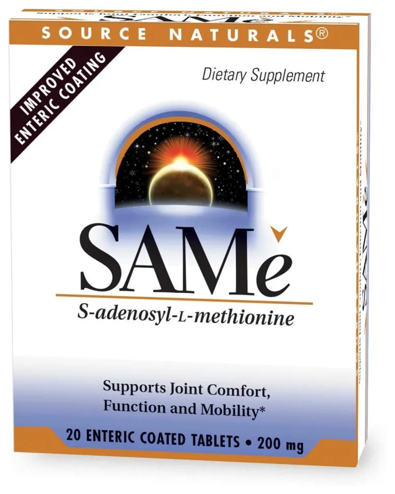 SAMe 200mg Enteric Coated - 20 tabs (DSN_2023-10-5887)