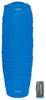 Самонадувающийся коврик Pinguin Matrix NX, 198x62x3.8см, Petrol Blue