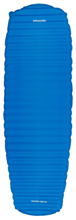 Самонадувающийся коврик Pinguin Matrix NX, 198x62x3.8см, Petrol Blue