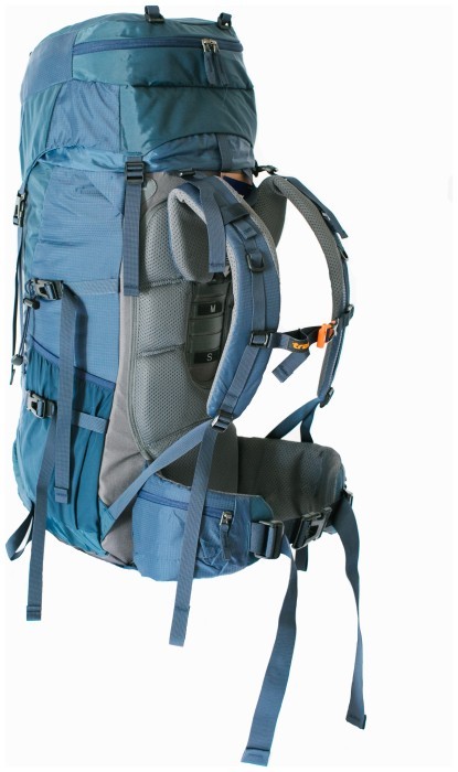 Рюкзак Tramp Floki туристический синий/т.синий 50+10л UTRP-046