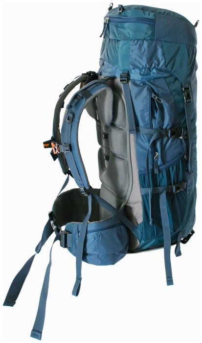 Рюкзак Tramp Floki туристический синий/т.синий 50+10л UTRP-046